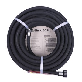 Soaker Hose 50ft Lead Free Saves 70％Water Perfect Delivery of Water Great for Garden Flower Bed (5/8inch-50ft)…