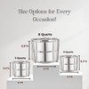 Stackable Stainless Steel Insert Pans - Inserts for Instant Pot
