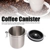 1.5L Coffee Canister Coffee Container with Scoop Date Tracker Stainless
