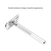 Long Handle Safety Razor Zinc Alloy Safety Razor Reusable Manual