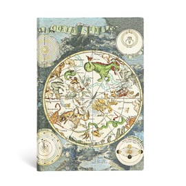 Paperblanks - Celestial Planisphere - Early Cartography - Flexi - Mini - Lined - 100 Gsm