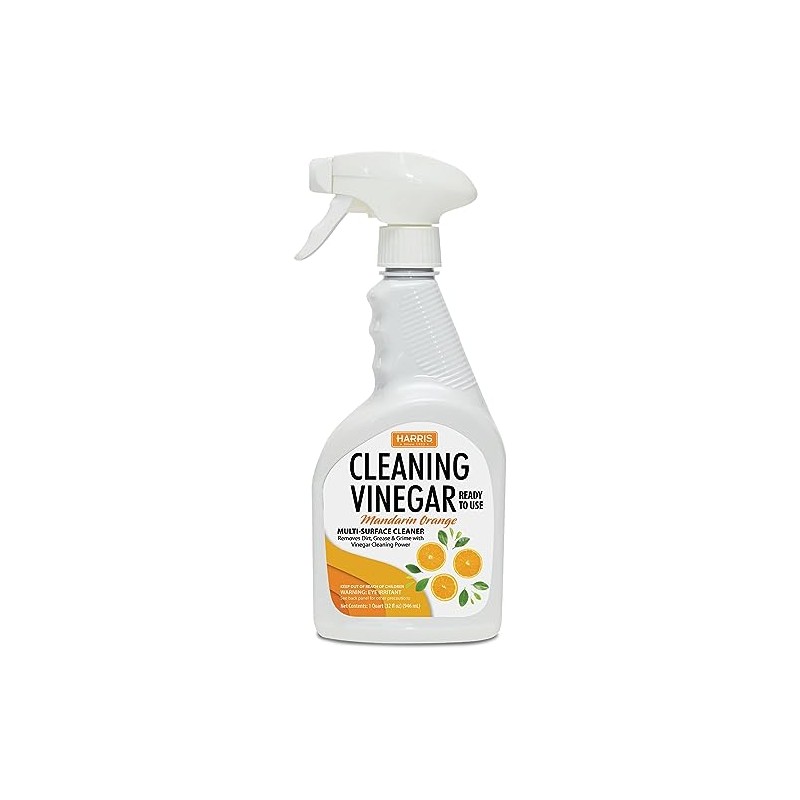 HARRIS Mandarin Orange Scent Concentrated All Purpose Cleaning Vinegar Liquid