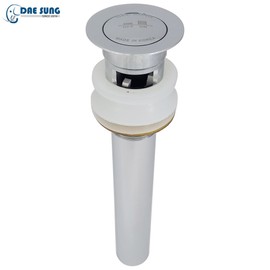 Domestic washbasin automatic pop-up pop-up water stopper washbasin Daesung Metal / 국산 세면대 자동 팝업 폽업 물마개 세면기 대성금속