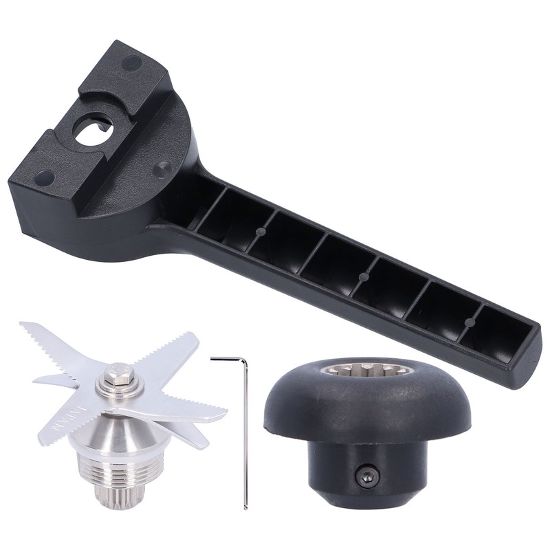 Mixing Blade with Wrench Drive Socket Removal Tool for Vitamix