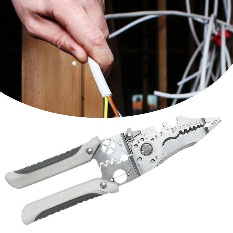 F Fityle Wire Cutter Wire Stripper Tool Parallel Wiring Crafting