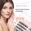 MLEN DIARY Individual Lashes Cluster Eyelash Extensions Long Volume False
