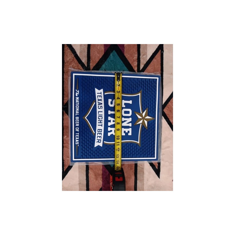 Lone Star Light Texas Light beer Rubber Bar Runner Mat
