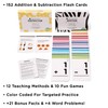 Think Tank Scholar Addition and Subtraction Flash Cards - 150