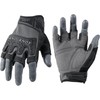 HANDLANDY Fingerless Work Gloves for Men, Padded Half Finger Tactical