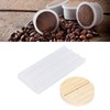 Coffee Capsule Holder Acrylic Bamboo Wood 48 Holes Rotatable Pod