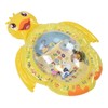 Inflatable Tummy Time Water Mat Yellow Duck Shape Infants Toddlers