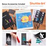 Shuttle Art Fabric Pens, Set of 36 Colors, Fabric Markers,