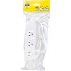 HPM Standard 4 Outlet Powerboard White