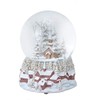 The Bridge Collection Wintry Church Musical Snow Globe