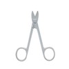 Kosmetex Extra Strong Toenail Scissors, Rustproof, 10.5 cm, Scissors for