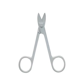 Kosmetex Extra Strong Toenail Scissors, Rustproof, 10.5 cm, Scissors for Strong Nails, Stainless Steel