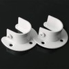 Sayayo Wardrobe Bracket Heavy Duty Stainless Steel Shower Rod Holder