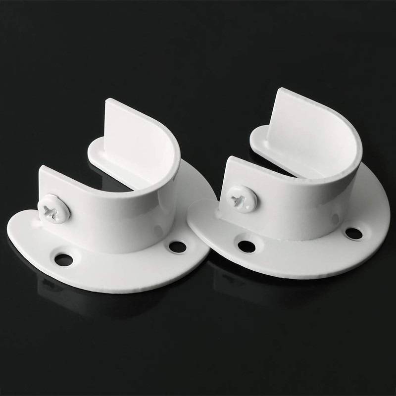 Sayayo Wardrobe Bracket Heavy Duty Stainless Steel Shower Rod Holder