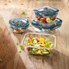 Bormioli Rocco Frigoverre Future Round Containers Set of 2, 17.25
