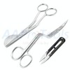 AAProTools Set Of 2 6" Double Bent Curved Machine Embroidery
