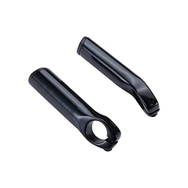 BBB Cycling Bicycle Handlebar Ends Aluminium Bar Ends Anatomical Shape Maximum Durability Strength and Stiffness Barends 95 mm LightStraight BBE-17