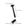 MERRYHAPY Building Kit 50pcs Fan Mounting Screws Self-Tapping Computer Case