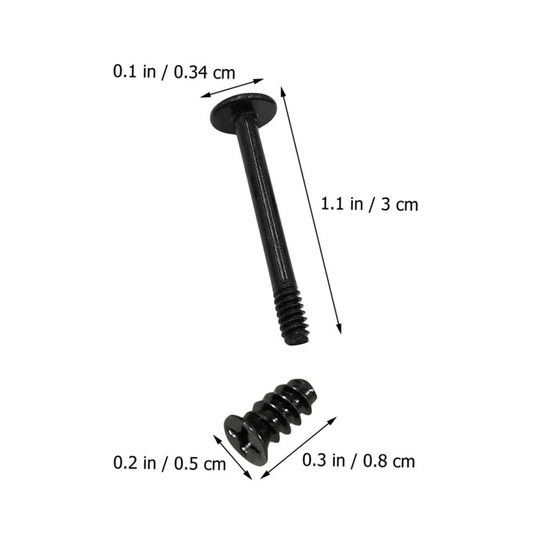 MERRYHAPY Building Kit 50pcs Fan Mounting Screws Self-Tapping Computer Case