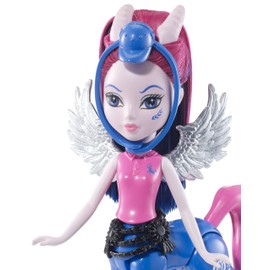 Monster High DNH80 -Toy Fright-Mares Pyxis Prepstockings Deluxe 6 Inch Doll - Horse Figure
