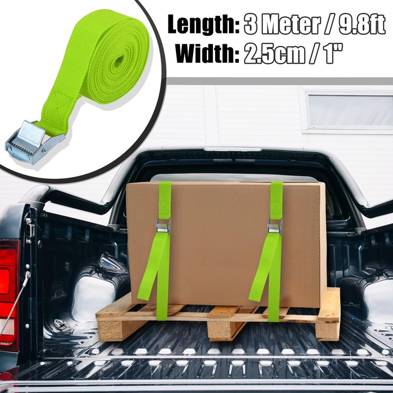 X AUTOHAUX Pack of 6 Car Cargo Lashing Straps with