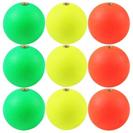 VIEAURA Foam Float 【9-Piece Set】 3-Color Fishing Tackle Shimoli Sabiki Fishing Float (36mm)
