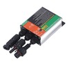 MPPT Solar Grid Tie Inverter Pure Sine Waving Aluminium Alloy