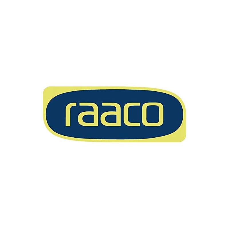 raaco 113656 Wheel set"Compact" for Tool Box 4 pieces, Silver/Grey/Black,