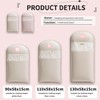 2025 Space Saving Hanging Garment Bag with Self Compression Zipper,
