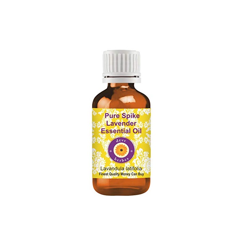Deve Herbes Pure Spike Lavender Essential Oil (Lavandula latifolia) 100%