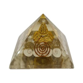 VIE Naturals Orgone Gomti Chakra Pyramid, Shree Yantra