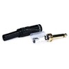 Monoprice 1/4 Inch (6.35mm) TS Mono Plug - Black Shell