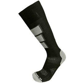 Ultimate Socks Mens Thermolite Ski Snowboard Socks - High Performance Material and Knitting with Targeted Cushioning, Support, Stretch, Padding - Midweight for Warmth Comfort Breathability and Dry