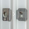 BrainExploder Door Silencer Strike Plate - Flexible, Noise Eliminating Fix