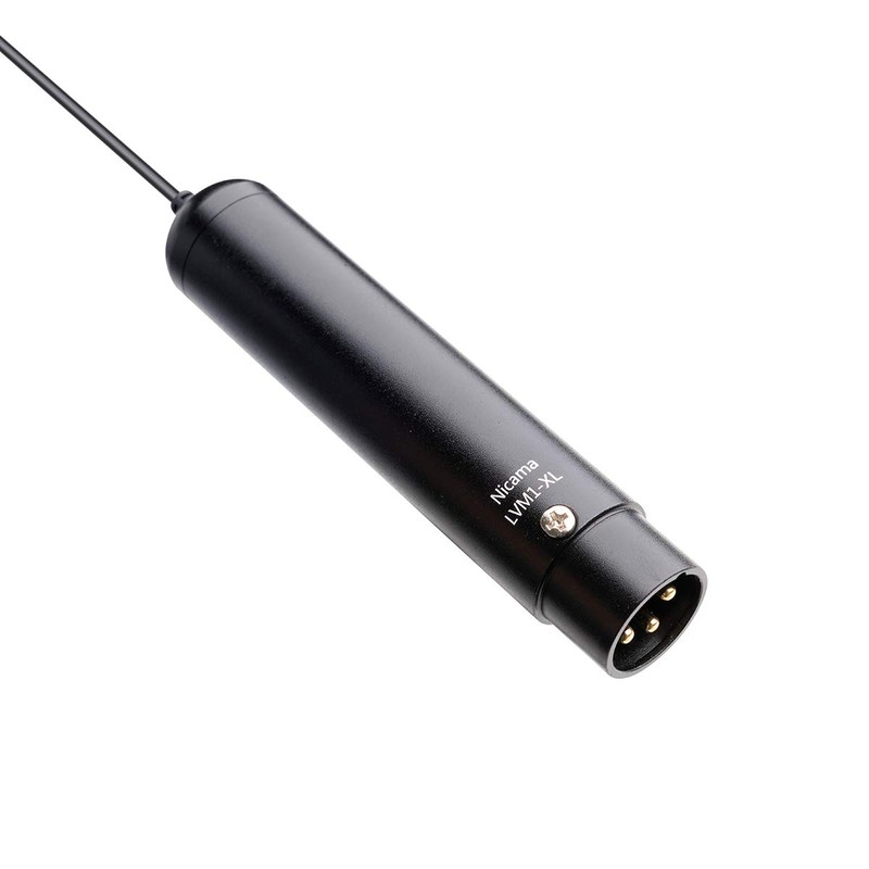 Nicama XLR Pin Microphone LVM1-XL Phantom Power Omnidirectional Clip Condenser