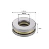 sourcing map 5pcs F8-19M Thrust Ball Bearings 8mm x 19mm