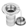 38mm/1.5 in Water Injection Port,316 Stainless Steel Deck Filler with