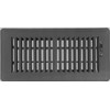 Rocky Mountain Goods 4” X 10” Dark Grey Floor Register
