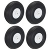 MECCANIXITY RC Airplane Wheels 1.97" OD RC Airplane,Aircraft PU Sponge