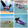 Mklhgty Dog Life Jacket, Reflective Adjustable Dog Swimming Vest with