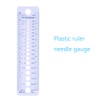 Knitting Gauge Ruler for Accurate Needle Sizing Knitting Gauge Knitting