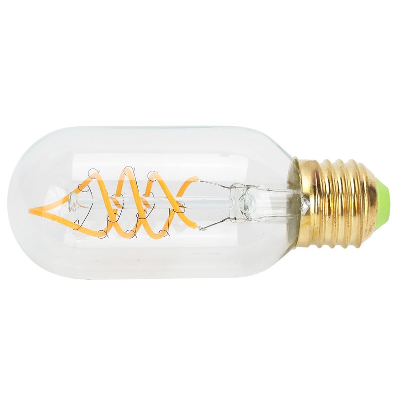 LED Bulb Double Spiral Antique Flexible Filament Retro Decoration E27
