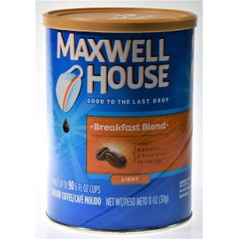 Maxwell House Breakfast Blend Mild Coffee, 11 oz