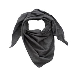Lilano, Children's / Baby Triangular Scarf Large 70% Wool (kbT), 30% Silk, 210 g/m², lightgrey