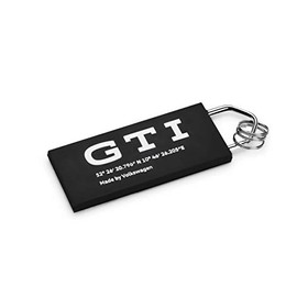 Volkswagen GTI Collection 5HV087013 Key Ring 80 x 35 x 6 mm Black/White