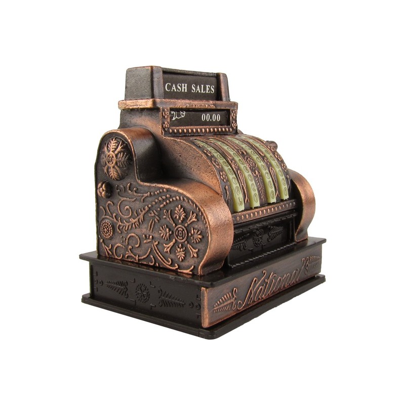 IIV Treasure Gurus Miniature Cash Register Die Cast Pencil Sharpener